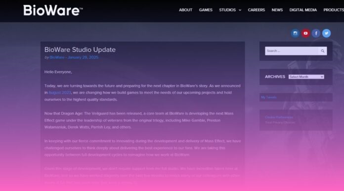BiowareStudioUpdate Bioware Studio Update with a pink gradient