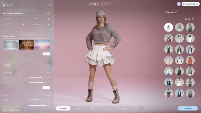 inZOI cover The character creation screen in the new life simulation game inZOI to rival The Sims