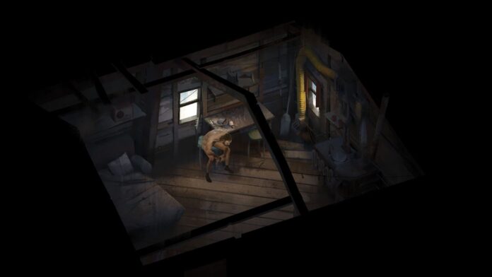 disco elysium games about redemption (2) A man sits in a decrepit room in a game about redemption Disco Elysium