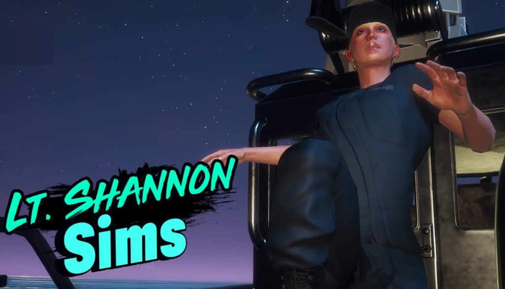 Maneater Lt Shannon Sims Infamy Level 7