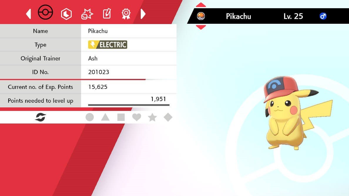 Pokemon Sword and Shield Ashs Pikachu Sinnoh Cap 1