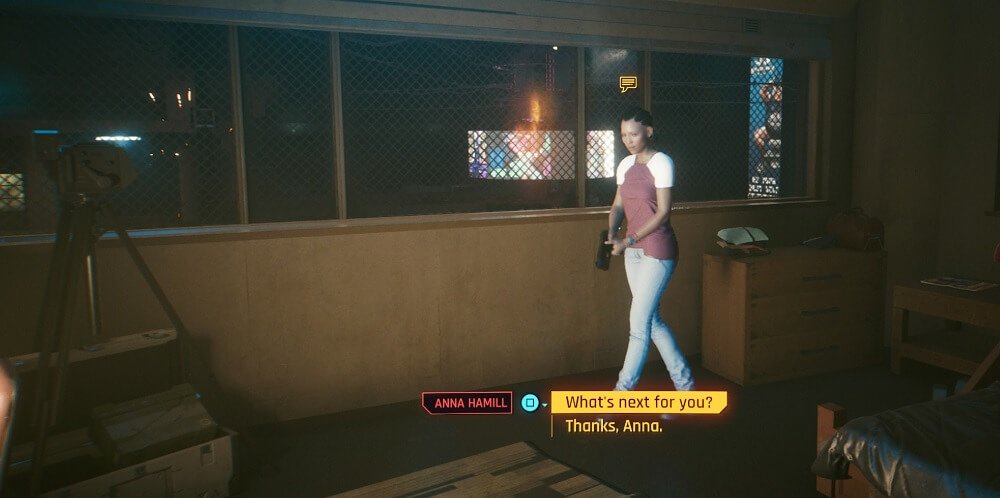 Cyberpunk 2077 Find Anna Hamill Whats