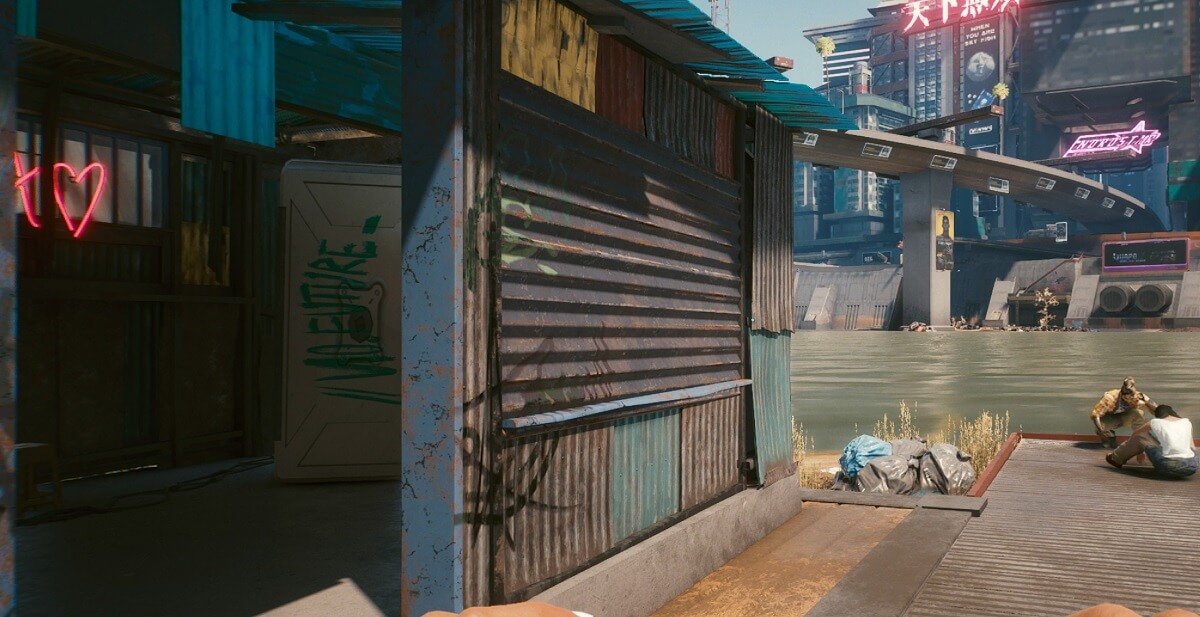 Cyberpunk 2077 Find No Future Container Big in Japan No Future Container