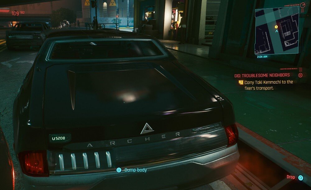 Cyberpunk 2077 Troublesome Neighbors Guide Fixers Vehicle