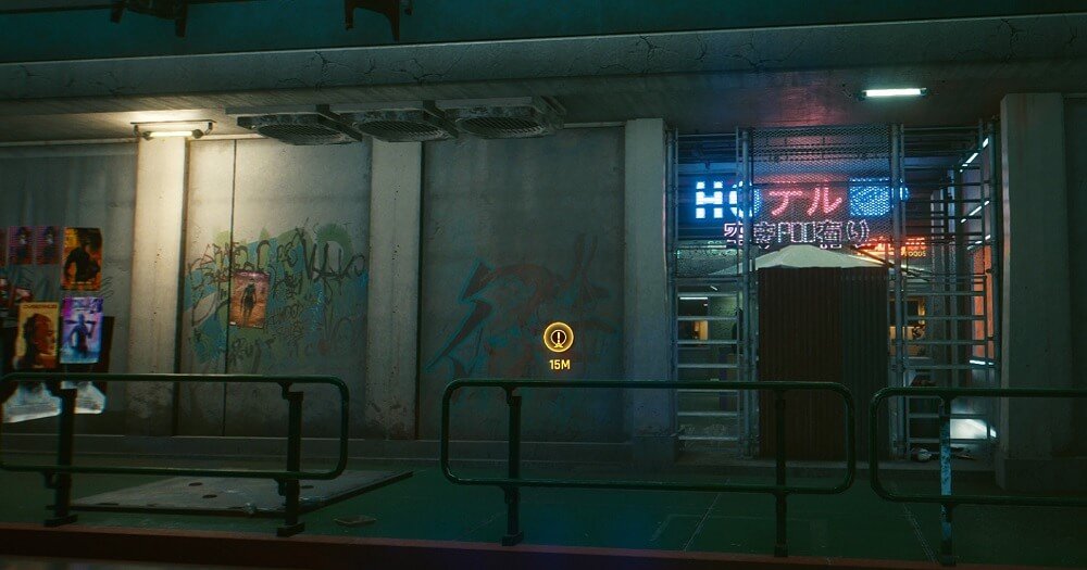 Cyberpunk 2077 Troublesome Neighbors Guide Residence Entrance