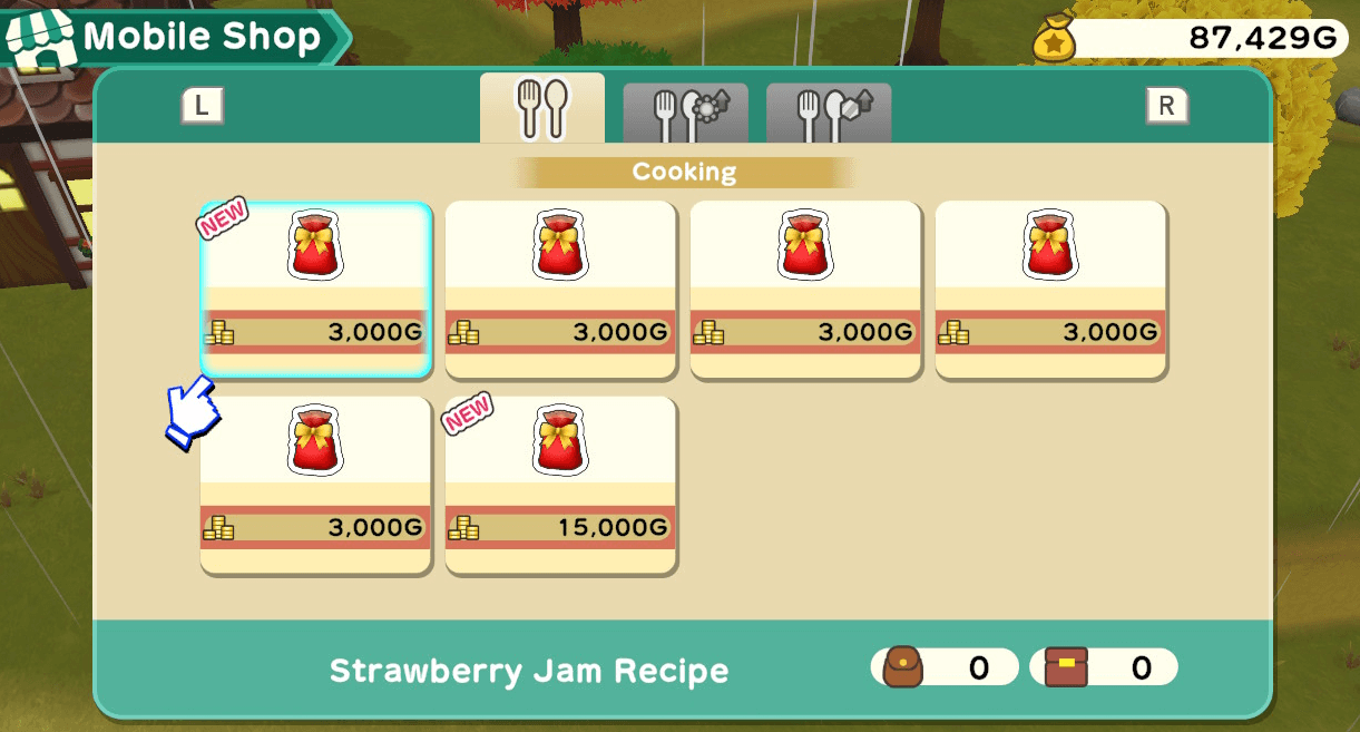 Harvest Moon One World Strawberry Jam Guide Strawberry Jam Recipe Location