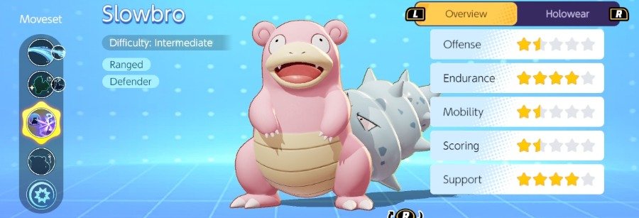 Pokemon Unite Best Slowbro Build Slowbro Parameters