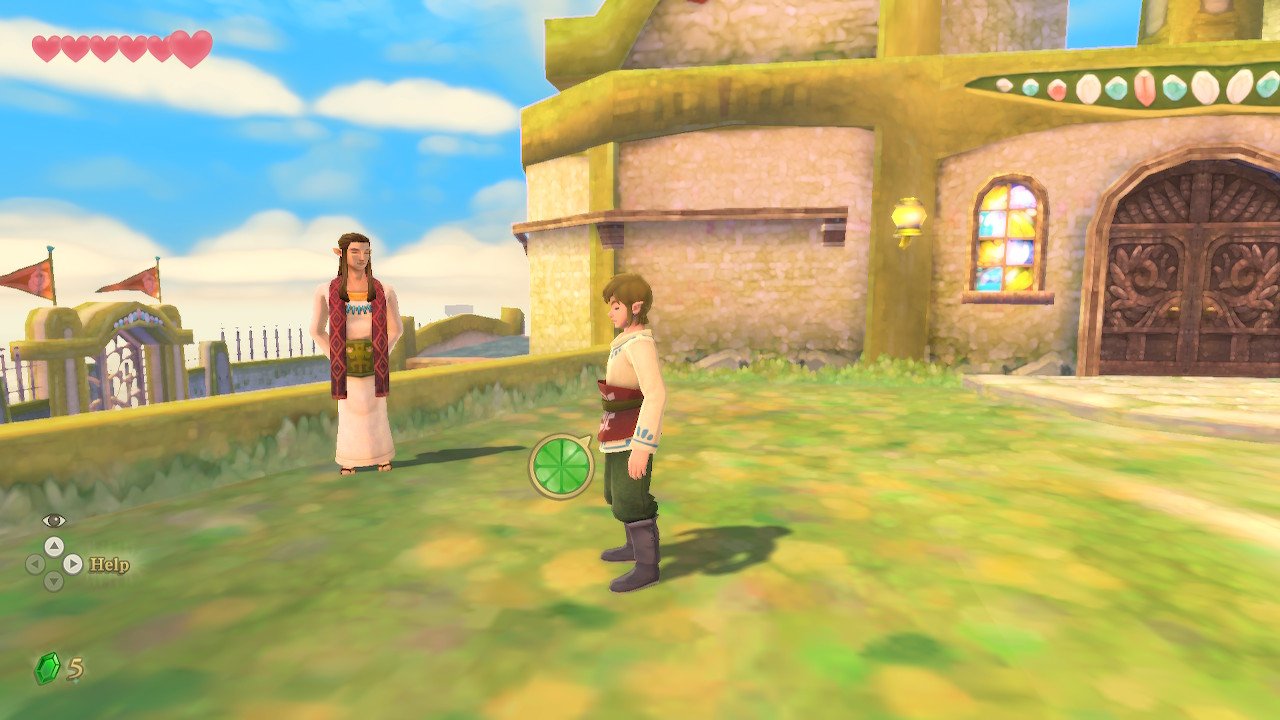 The Legend of Zelda Skyward Sword HD Get Gaeporas Pet Mia Step 1