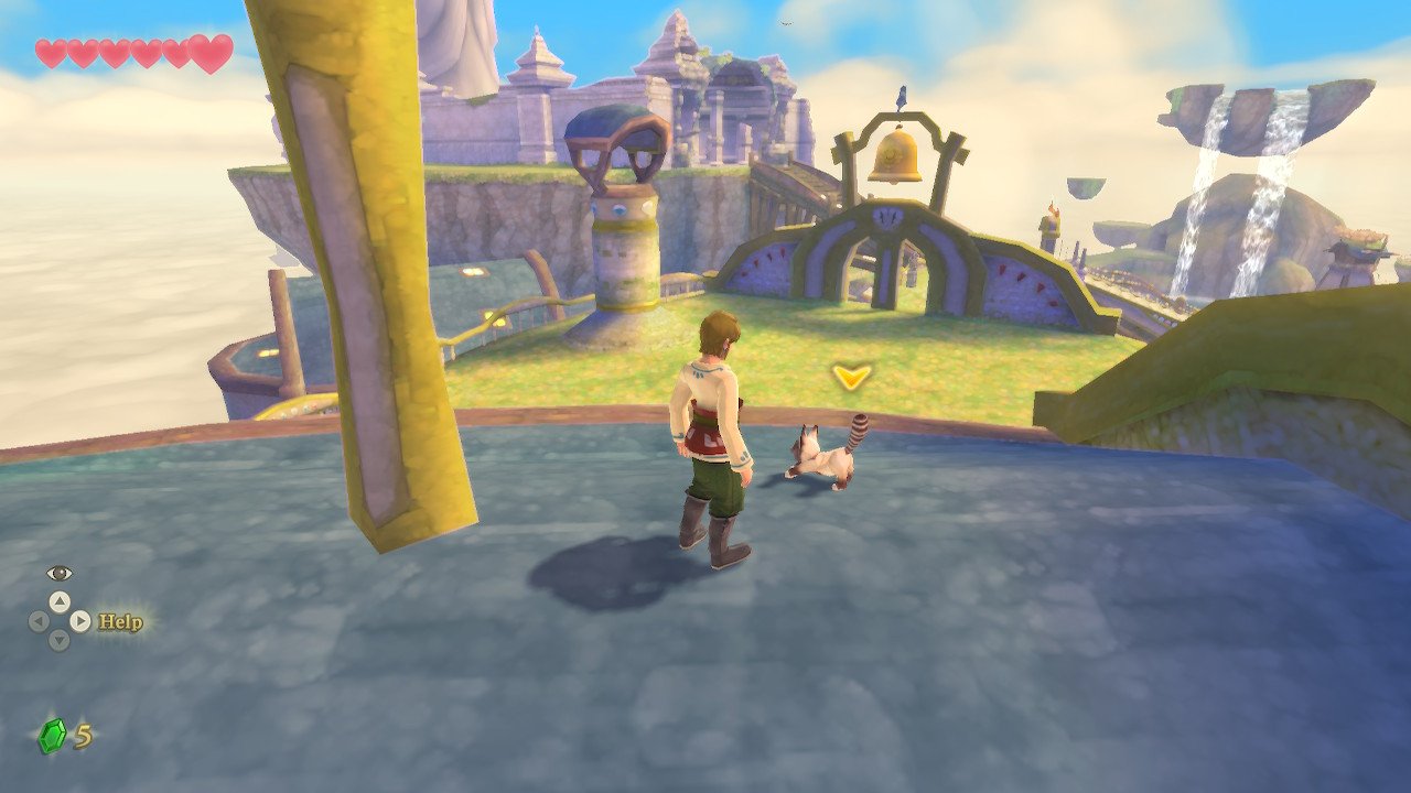 The Legend of Zelda Skyward Sword HD Get Gaeporas Pet Mia Step 5