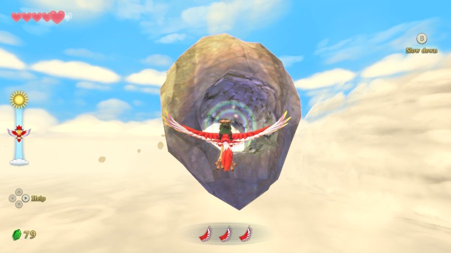 The Legend of Zelda Skyward Sword HD Motion Control Flying Tips Slow