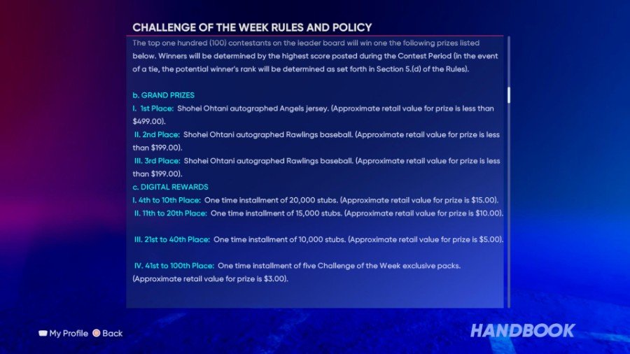 MLB The Show 22 best way to earn stubs: play the challenge of the week