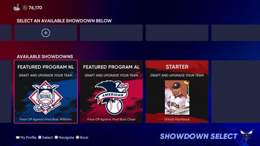 MLB The Show 22 best way to earn stubs: play Showdown in Diamond Dynasty