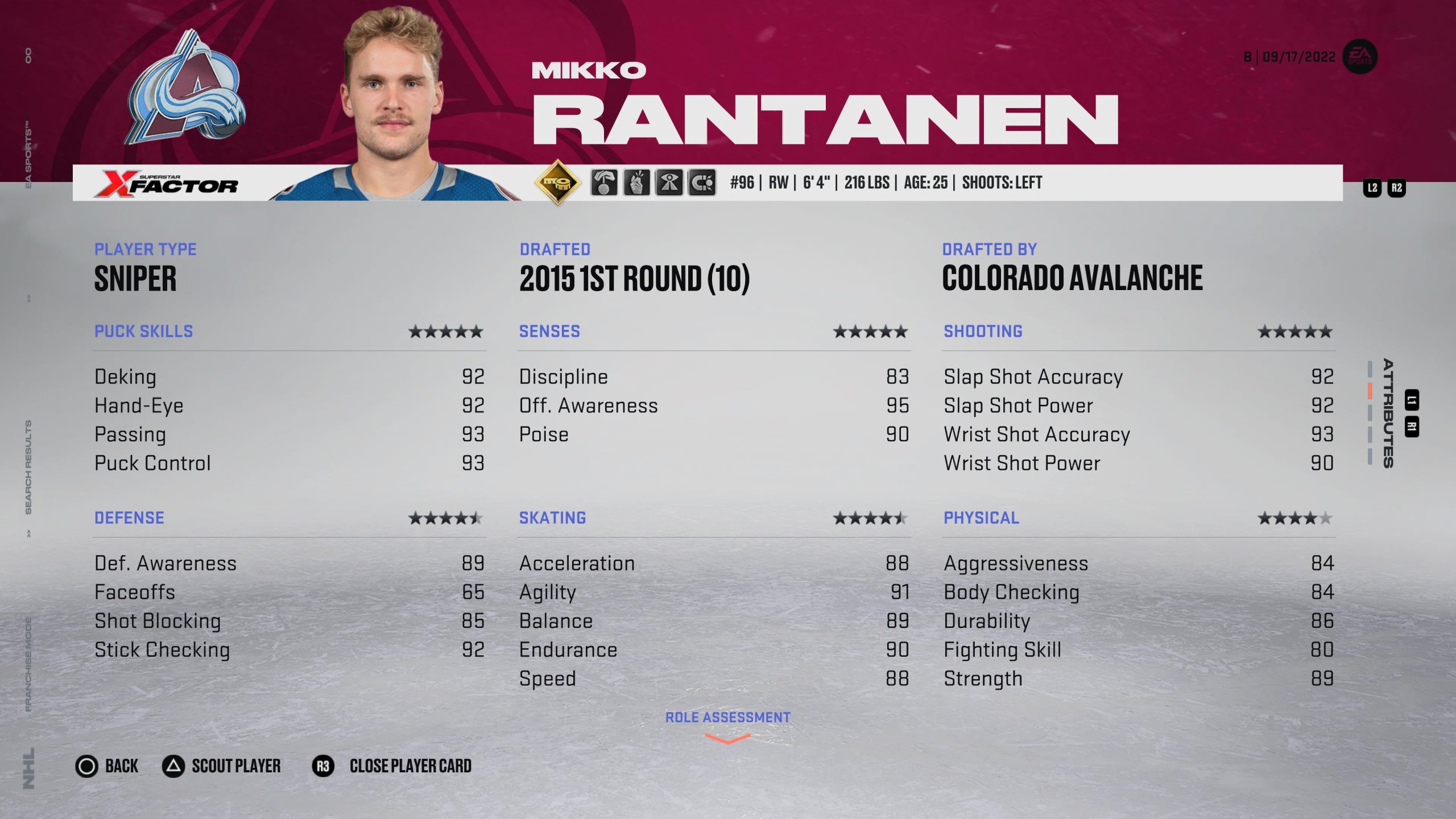 NHL 23 Best Wingers Rantanen scaled