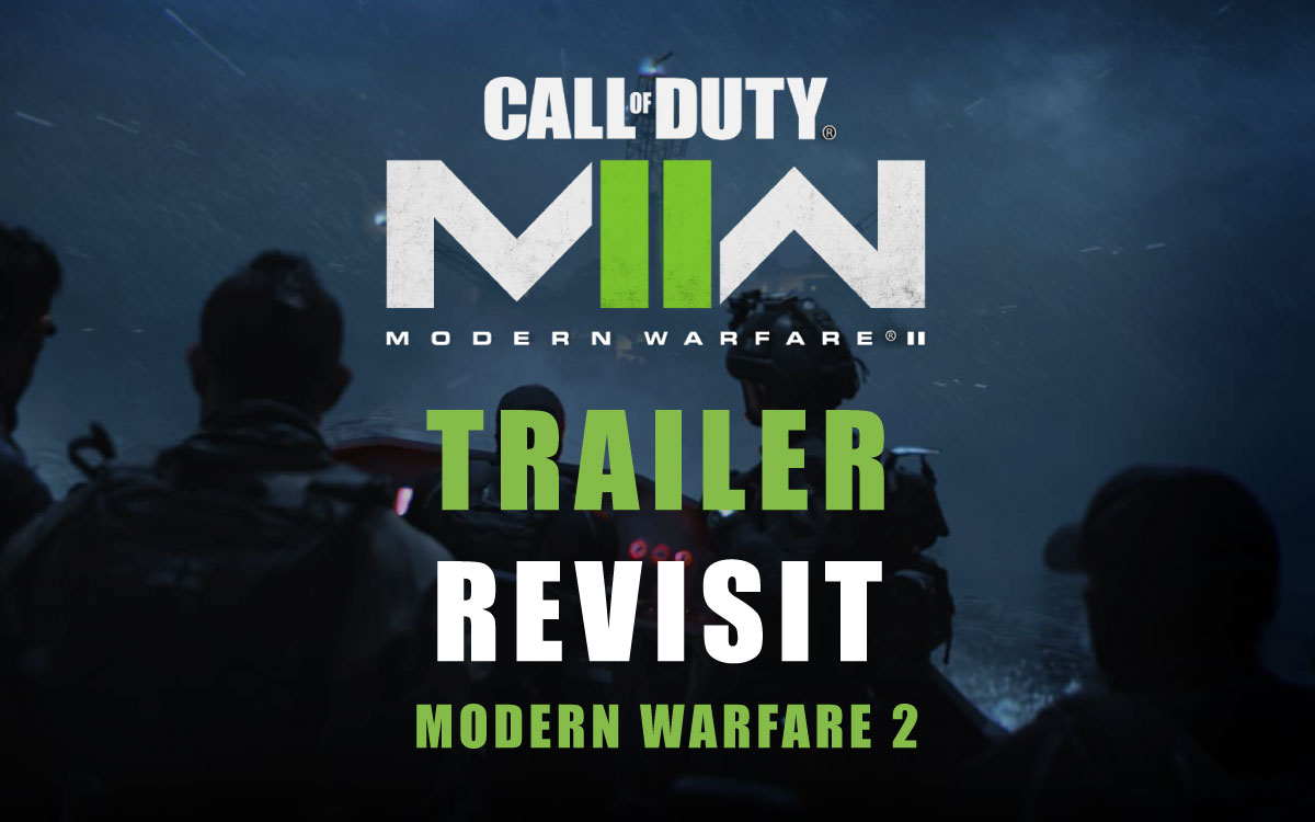 CoD MW2 Official Trailer Revisit