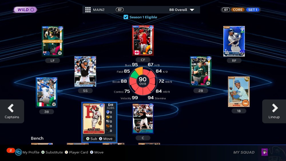 A Diamond Dynasty team in MLB The Show 23