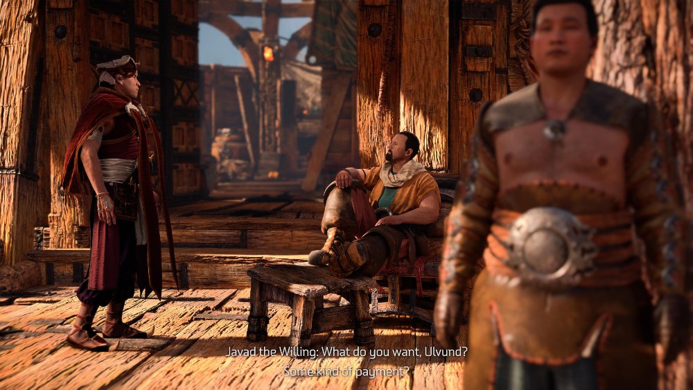 Talking to Ulvound in Horizon Forbidden West