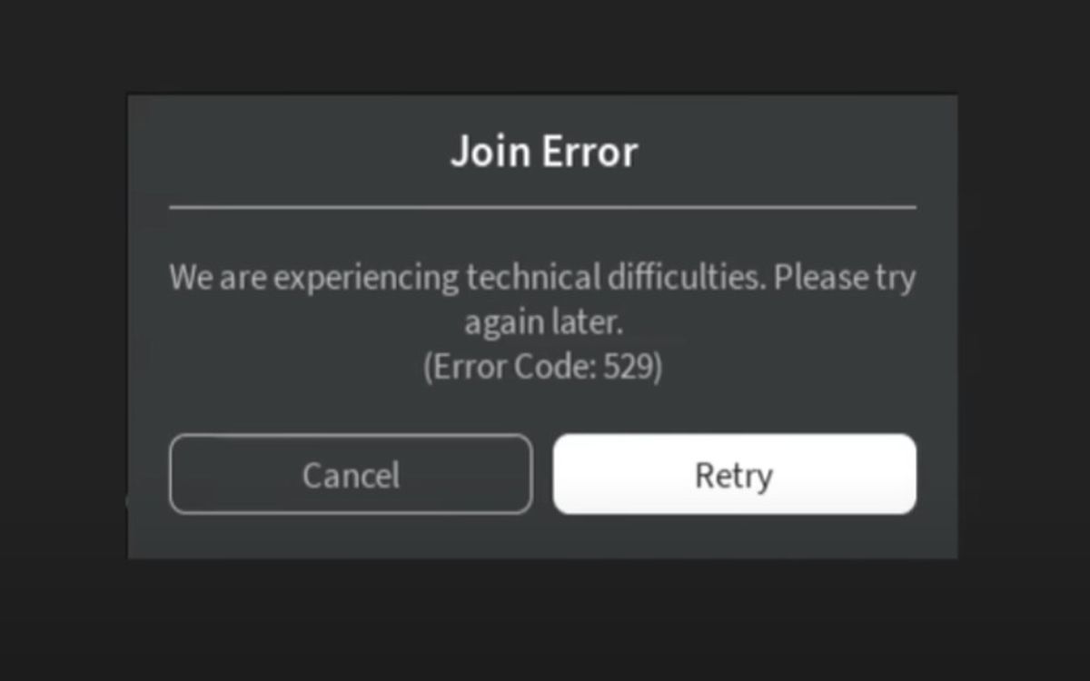 Don't let error code 529 on Roblox spoil your gaming experience