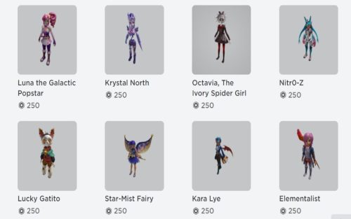 Girl Roblox Avatar Ideas: Design the Cutest Avatars