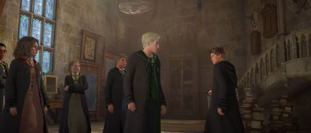 Step into the magical arena of Hogwarts Legacy dueling! 