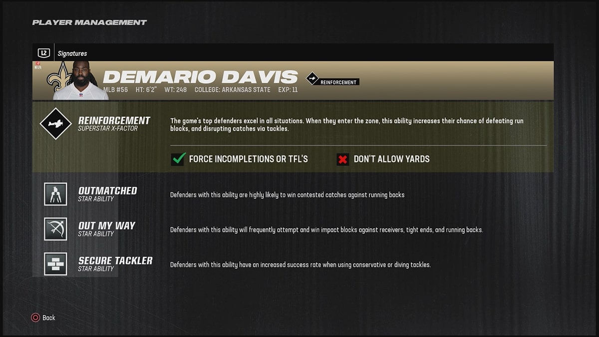 Madden 24 Best Linebackers Demario Davis