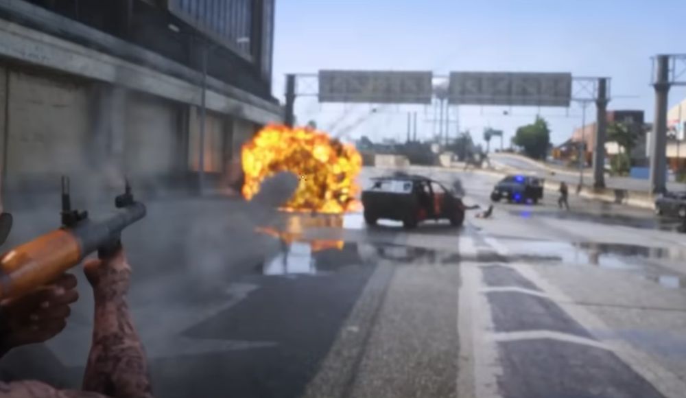 Enhance GTA 5's visuals through a graphics mod