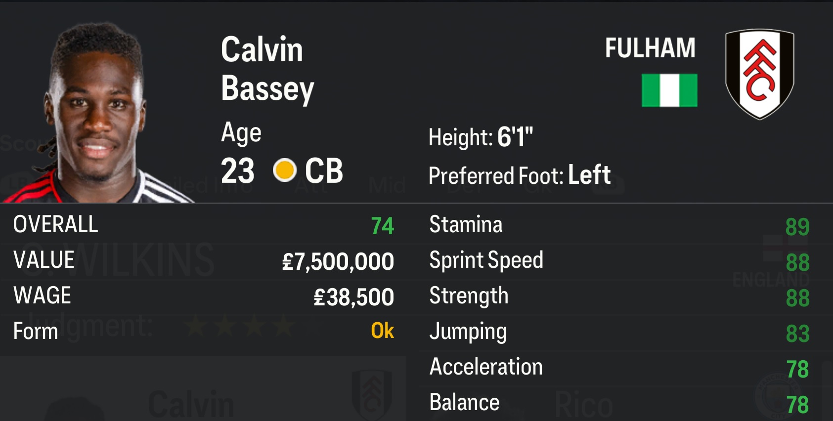 EA FC 24 Calvin-Bassey Image