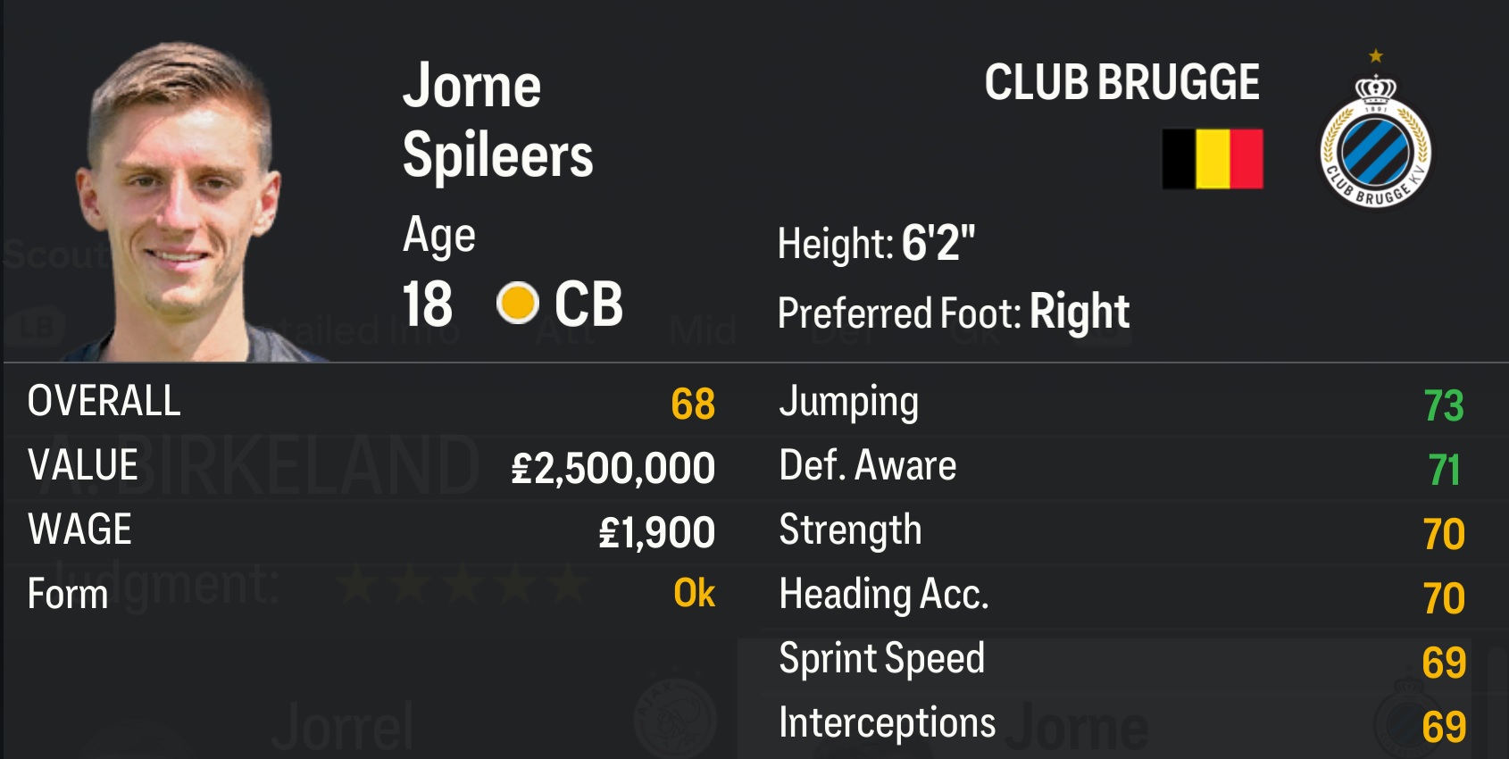 EA FC 24 Jorne-Spileers image