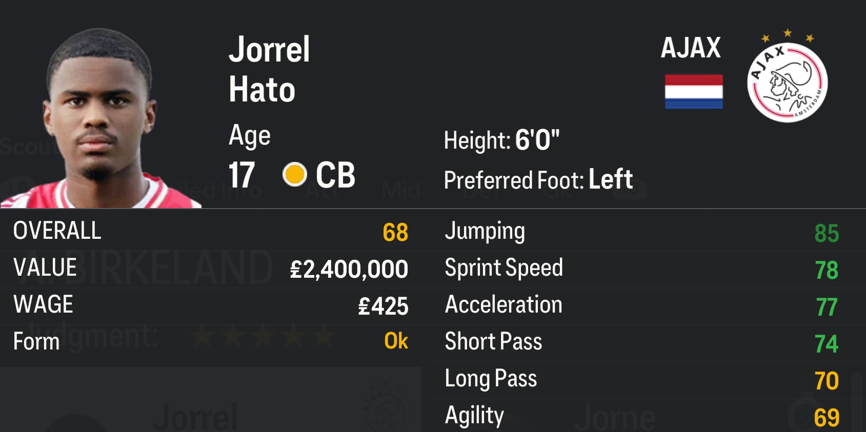 EA FC 24 Jorrel-Hato Image