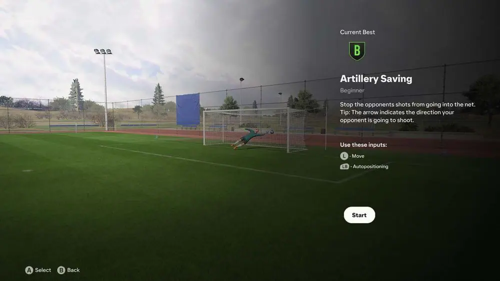 EASportsFC24 Goalie dive