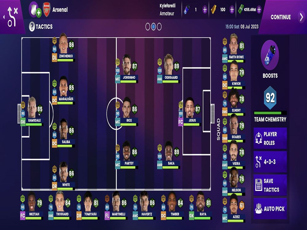 Soccer-Manager-2024-Formation