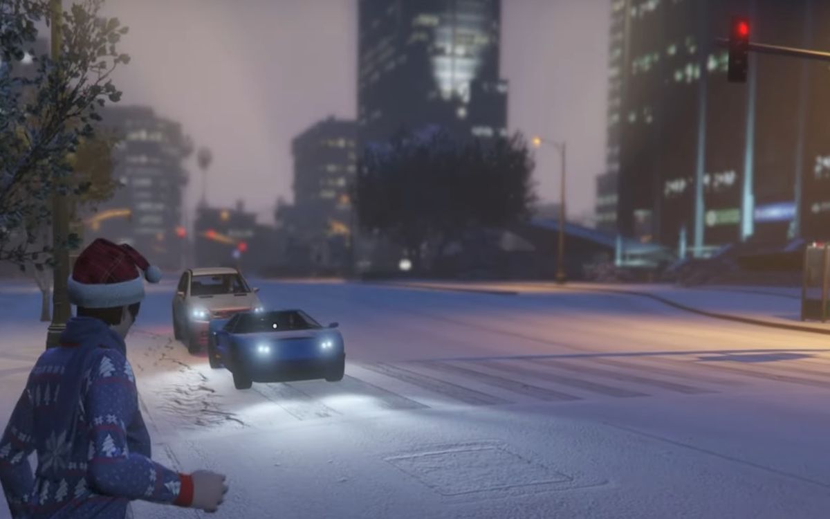 Master the winter mayhem: Learn how to pick up snowballs in GTA 5!