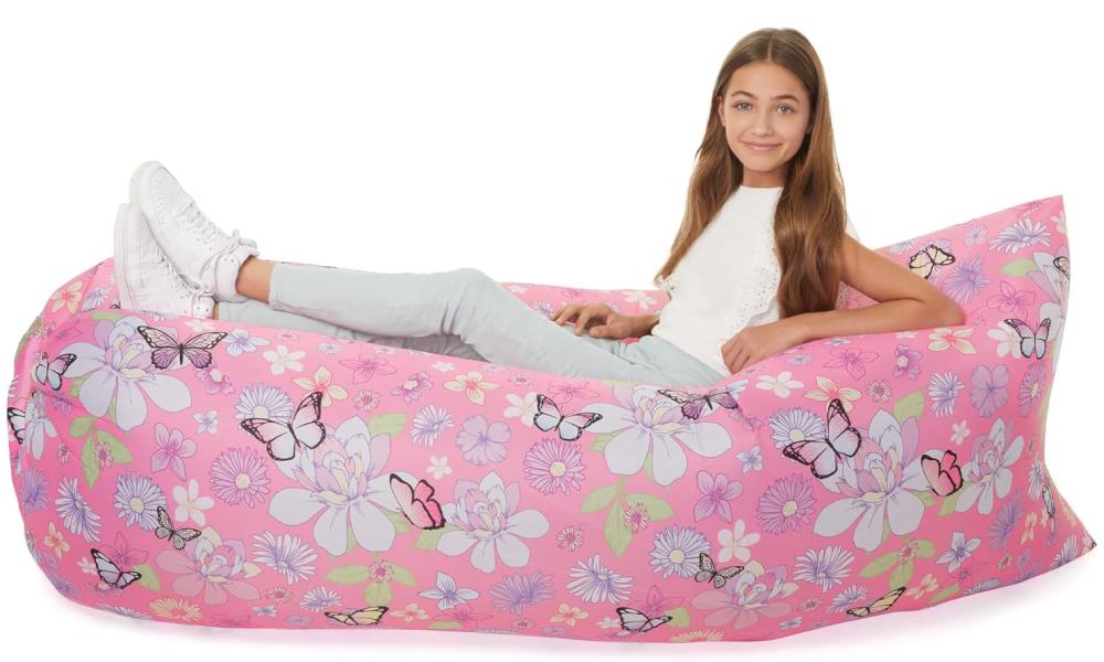 Three Cheers for Girls - Butterfly Inflatable Chair for Girls