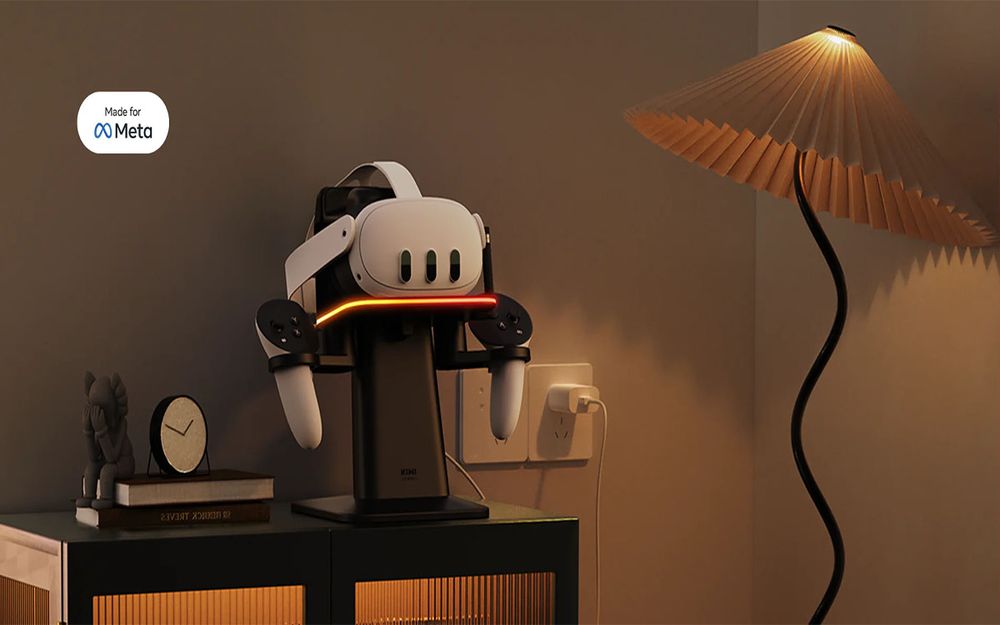 RGB Charging Stand Inside the Office