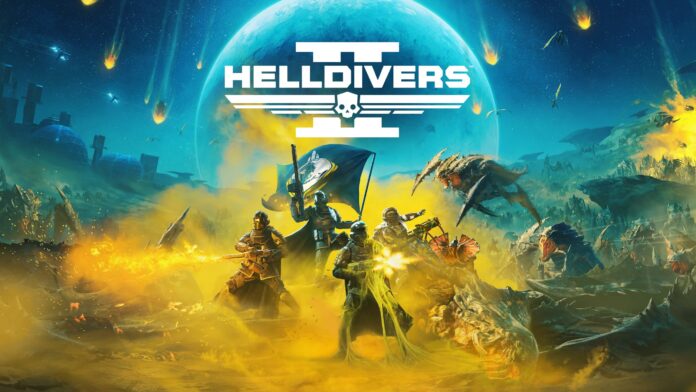 helldivers A promotional screenshot of Helldivers 2